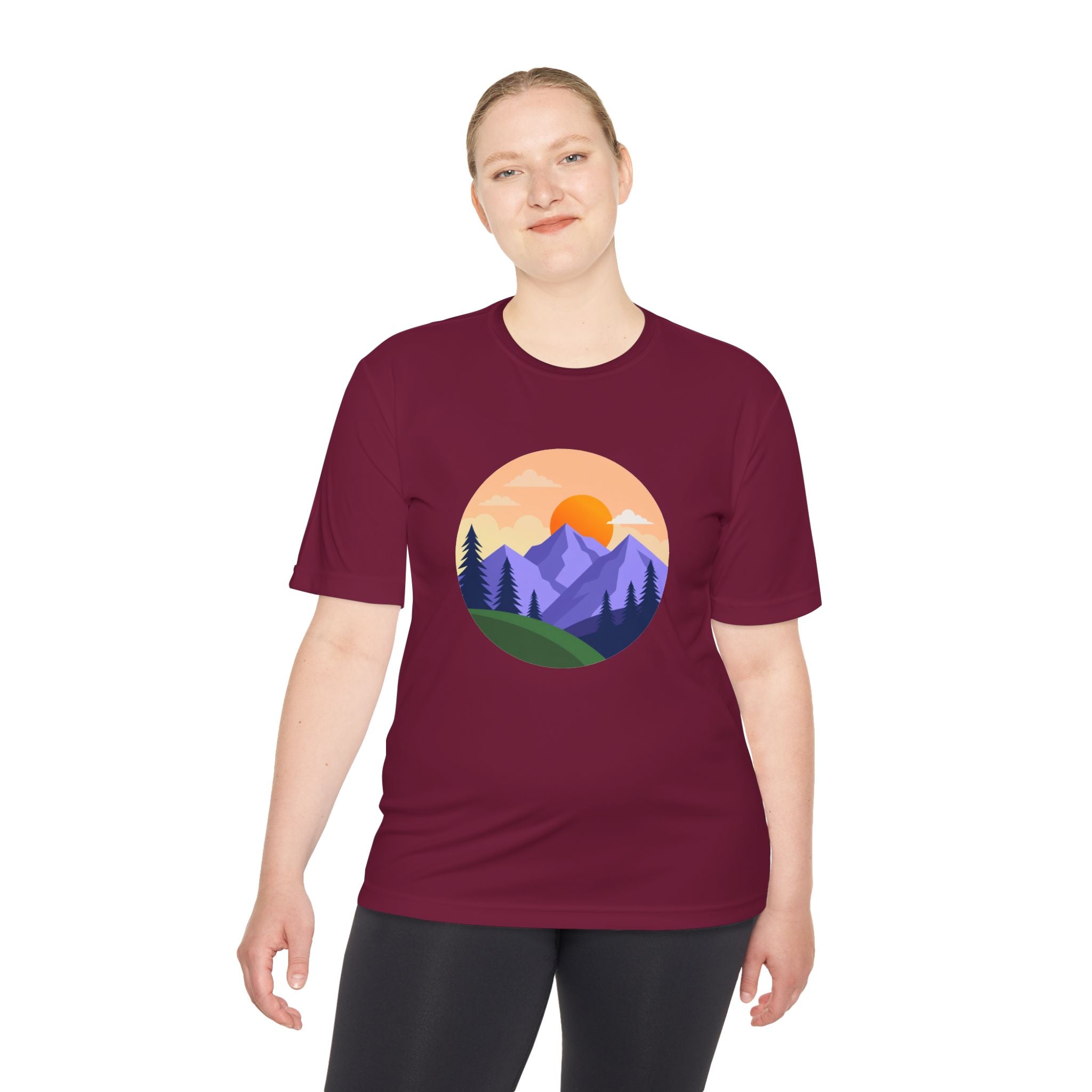 Retro PNW Tee — Colorful Pacific Northwest Graphic Shirt