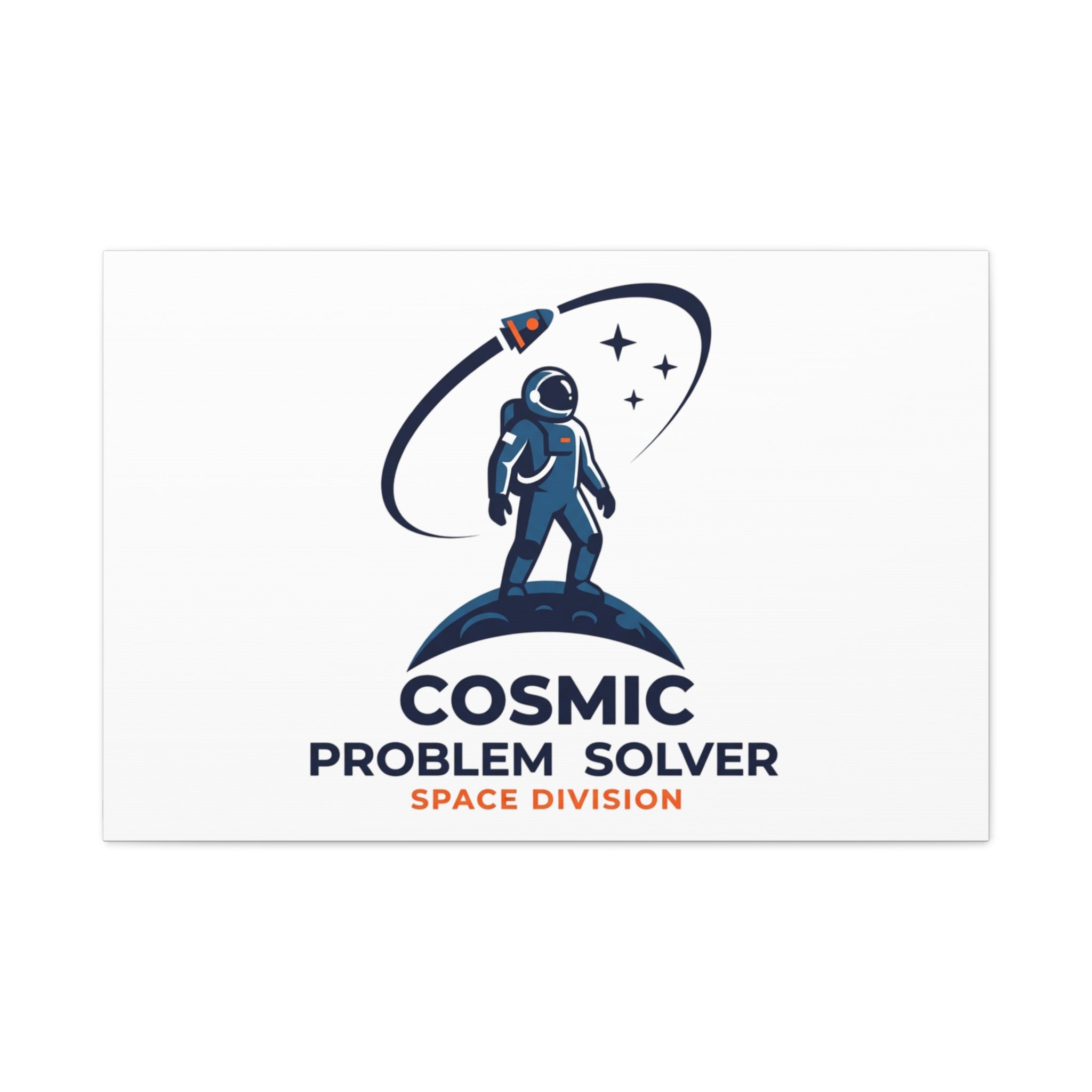 Cosmic Problem Solver Canvas | Space, Astronaut, Mission Patch