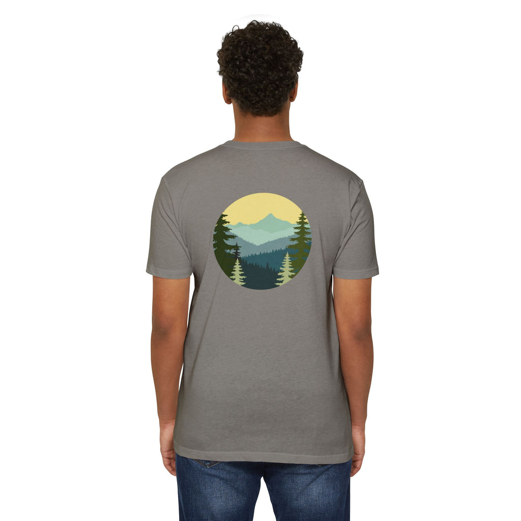 Pacific Northwest Retro Layered Mountains T-Shirt