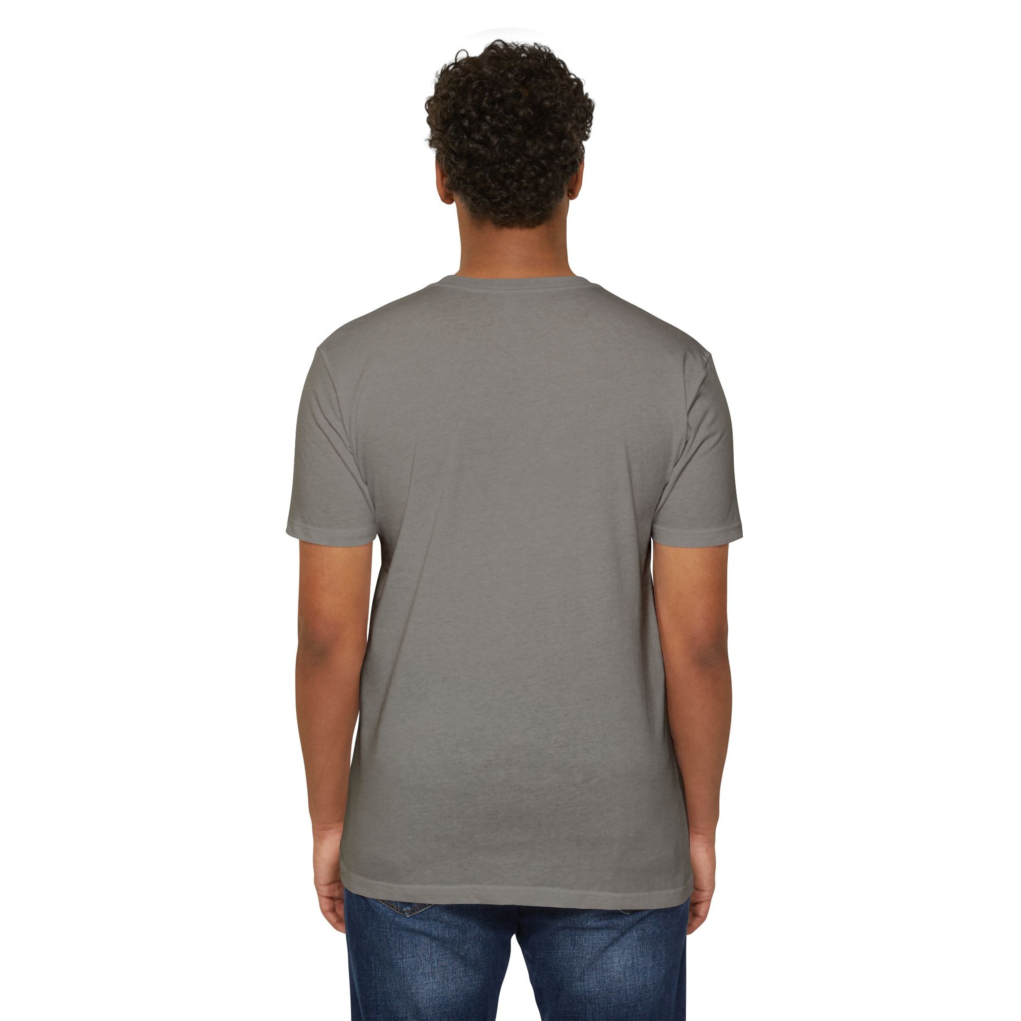 Mountain Biking Graphic T-Shirt — Scenic Forest Trail Design