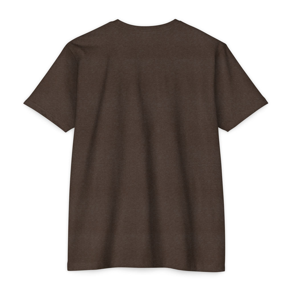 Mountain Biking Graphic T-Shirt — Scenic Forest Trail Design