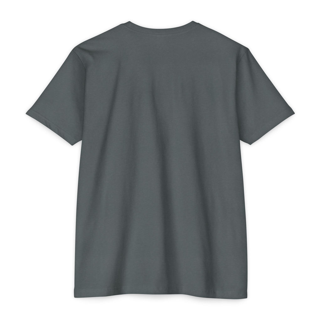Mountain Biking Graphic T-Shirt — Scenic Forest Trail Design