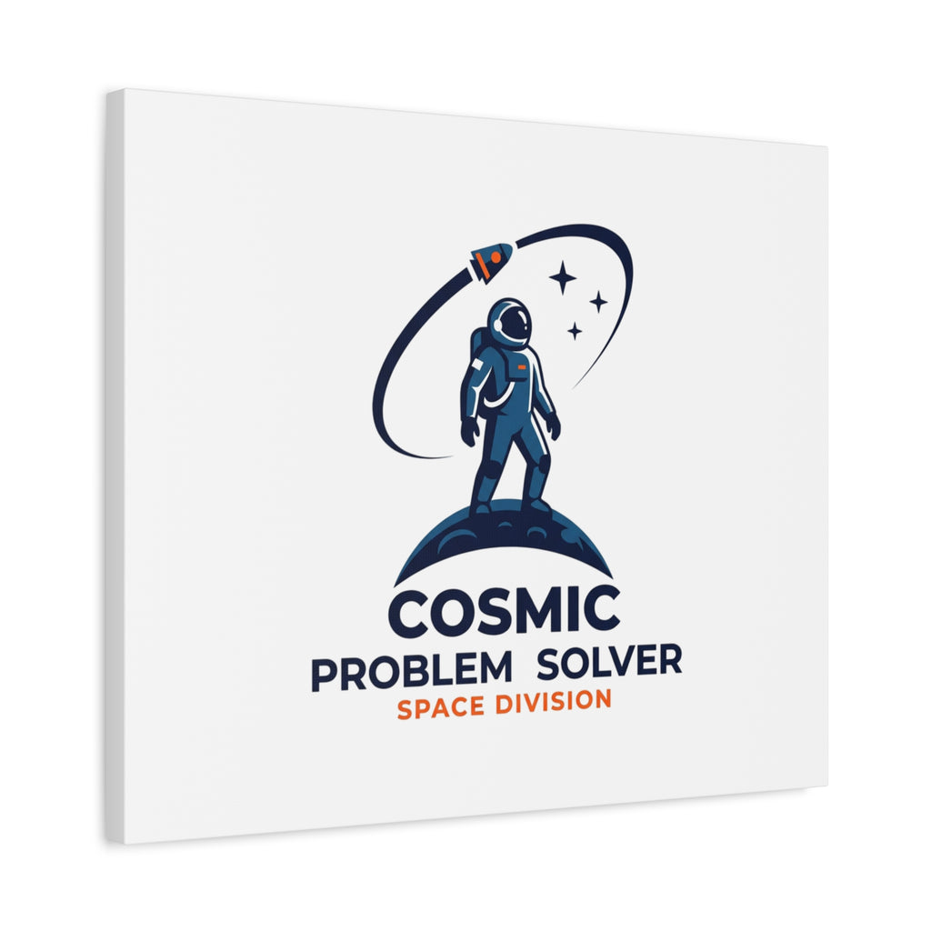 Cosmic Problem Solver Canvas | Space, Astronaut, Mission Patch