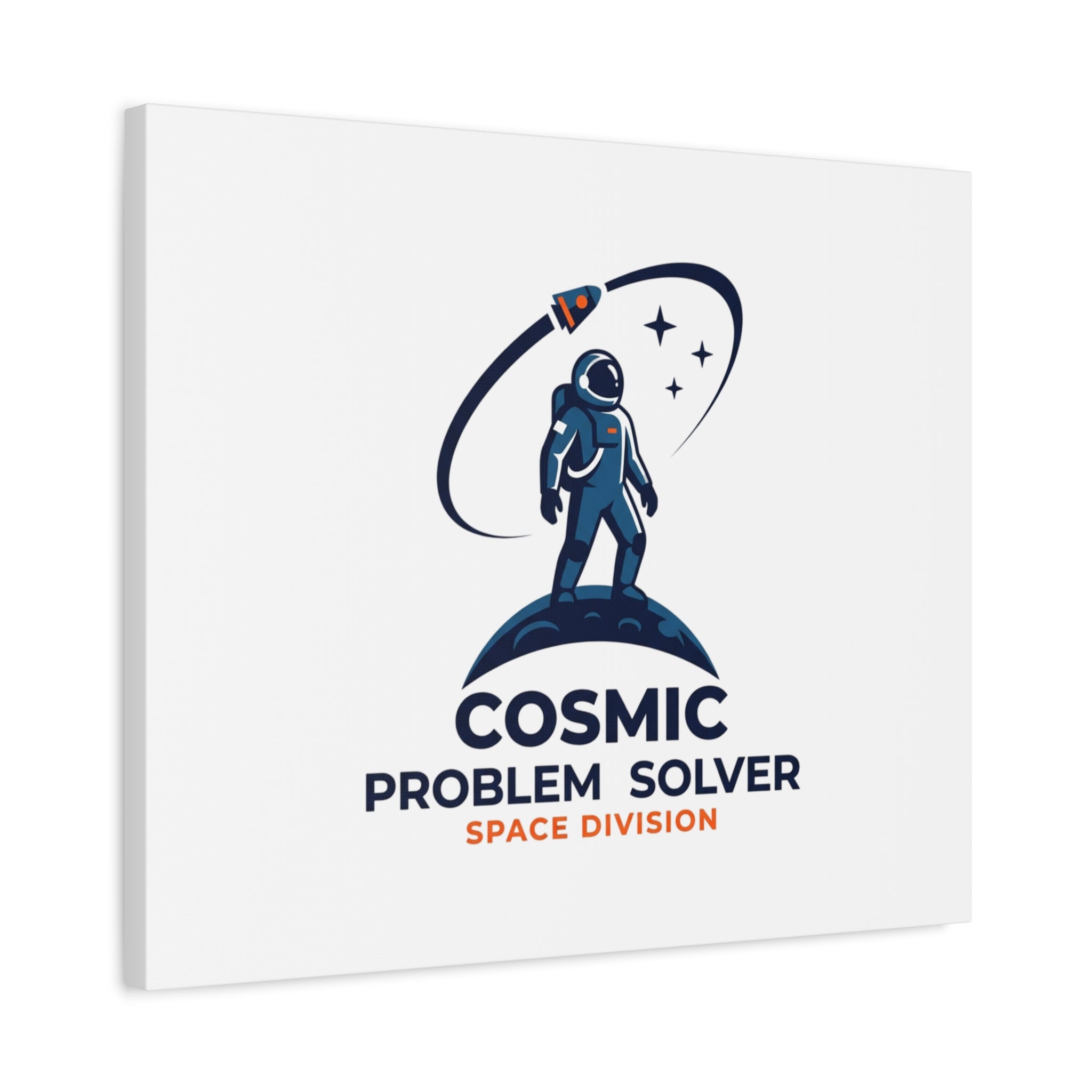 Cosmic Problem Solver Canvas | Space, Astronaut, Mission Patch