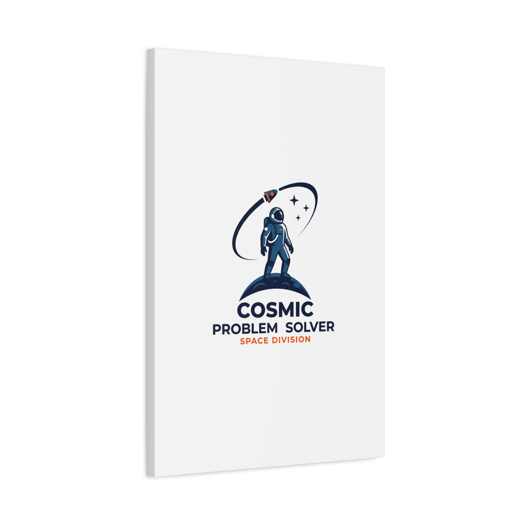 Cosmic Problem Solver Canvas | Space, Astronaut, Mission Patch