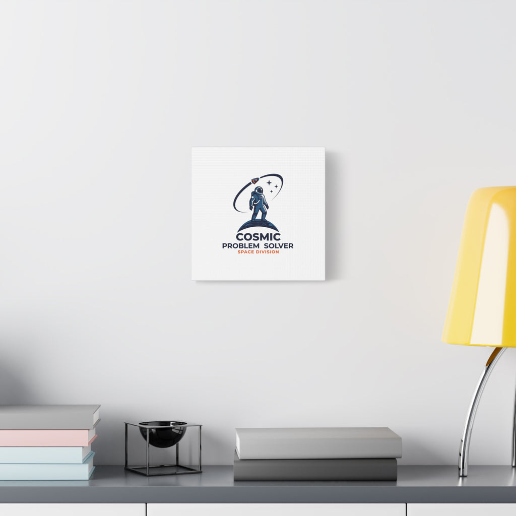 Cosmic Problem Solver Canvas | Space, Astronaut, Mission Patch