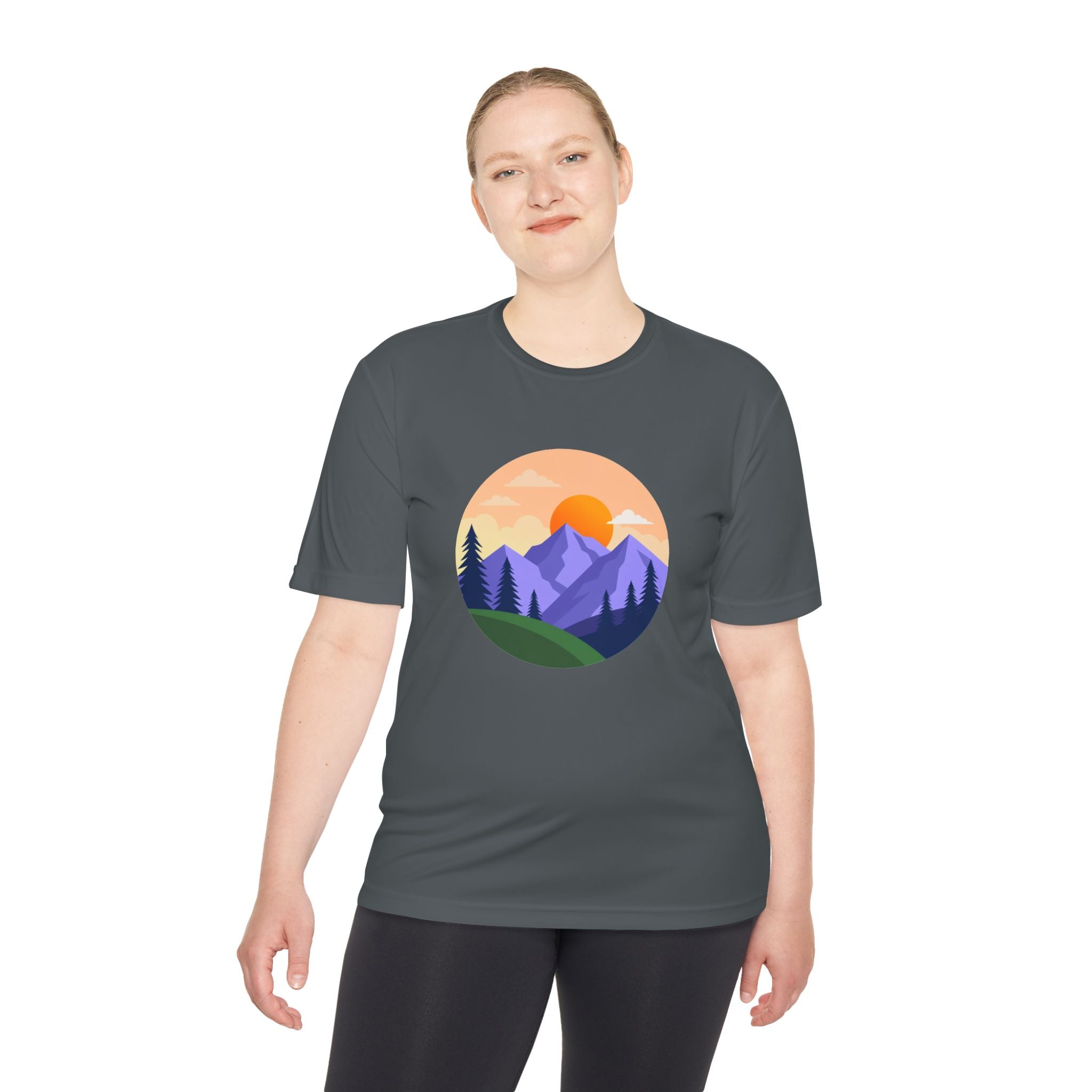 Retro PNW Tee — Colorful Pacific Northwest Graphic Shirt