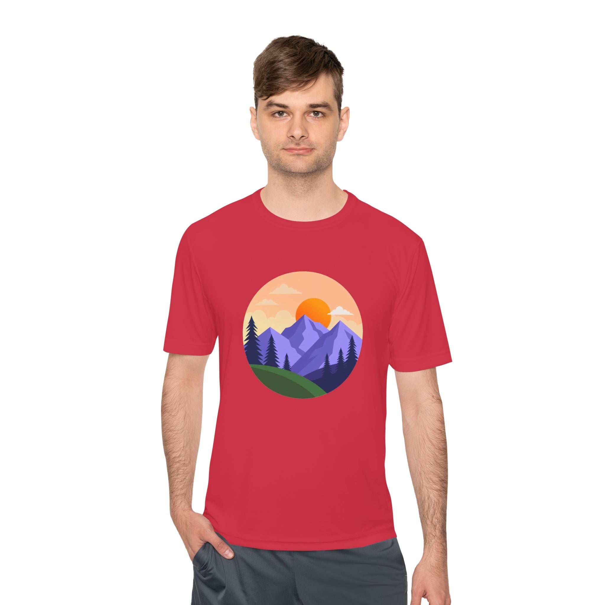 Retro PNW Tee — Colorful Pacific Northwest Graphic Shirt