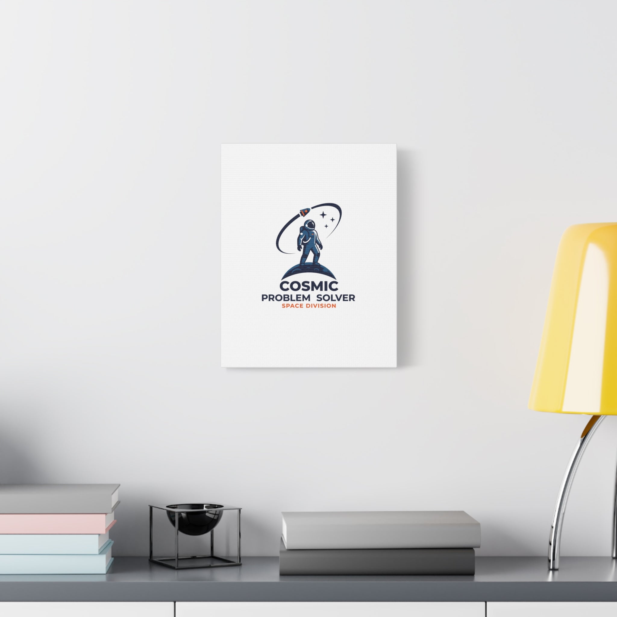Cosmic Problem Solver Canvas | Space, Astronaut, Mission Patch