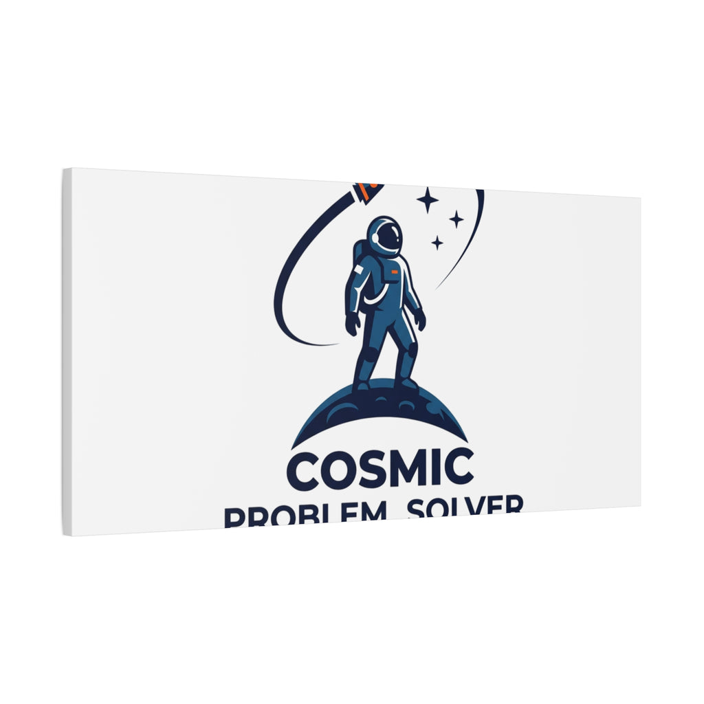 Cosmic Problem Solver Canvas | Space, Astronaut, Mission Patch