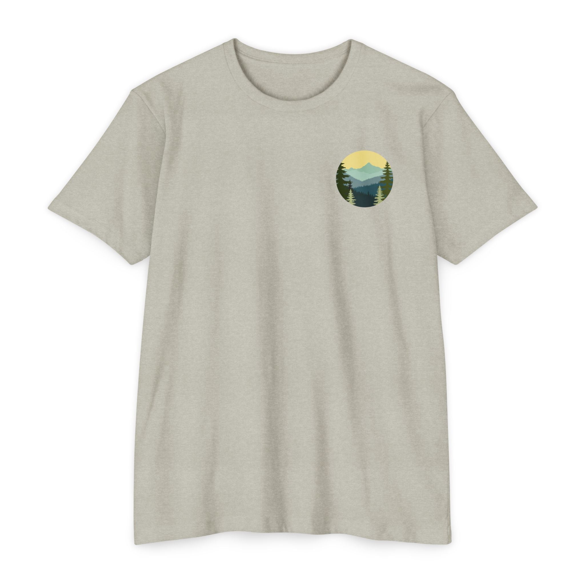 Pacific Northwest Retro Layered Mountains T-Shirt