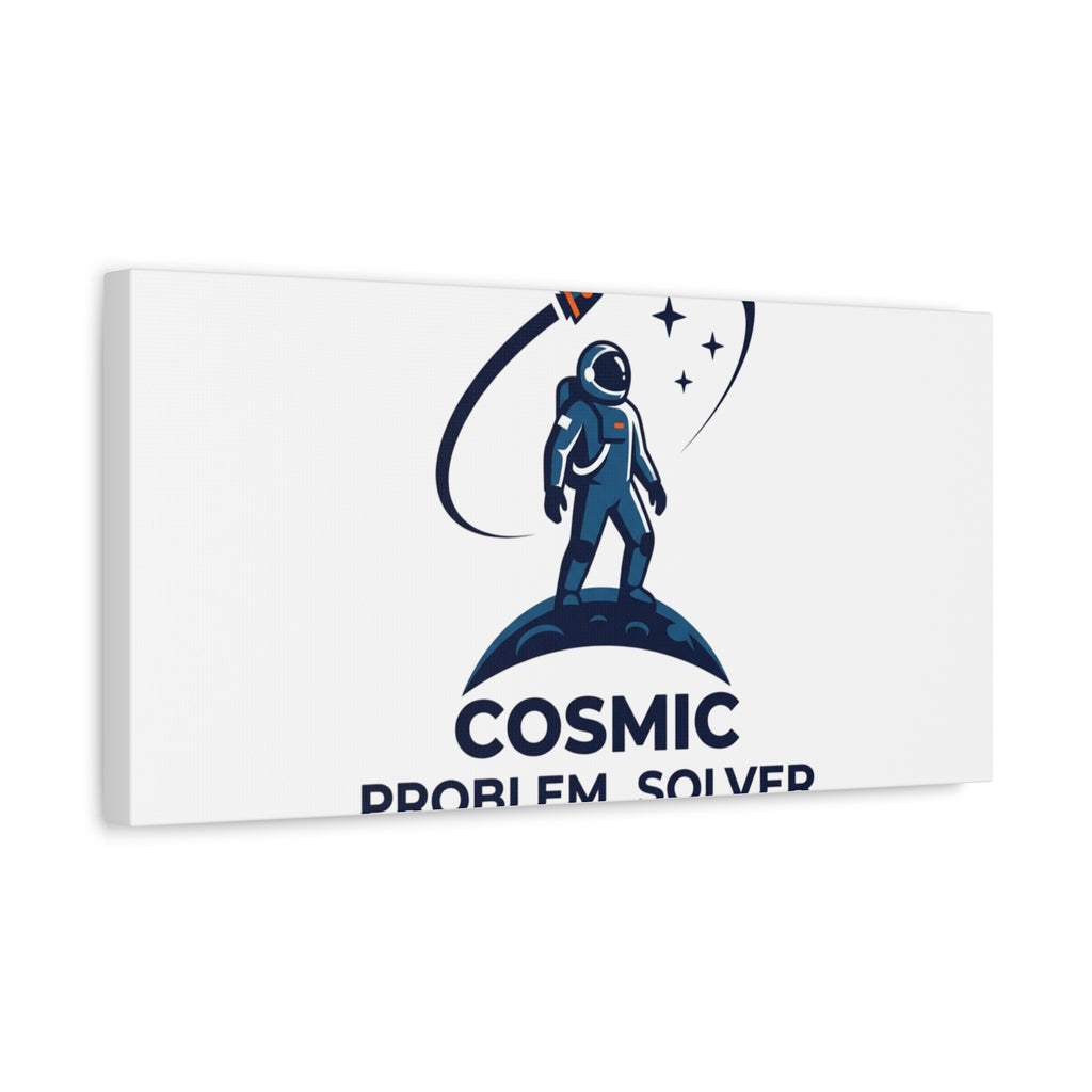 Cosmic Problem Solver Canvas | Space, Astronaut, Mission Patch