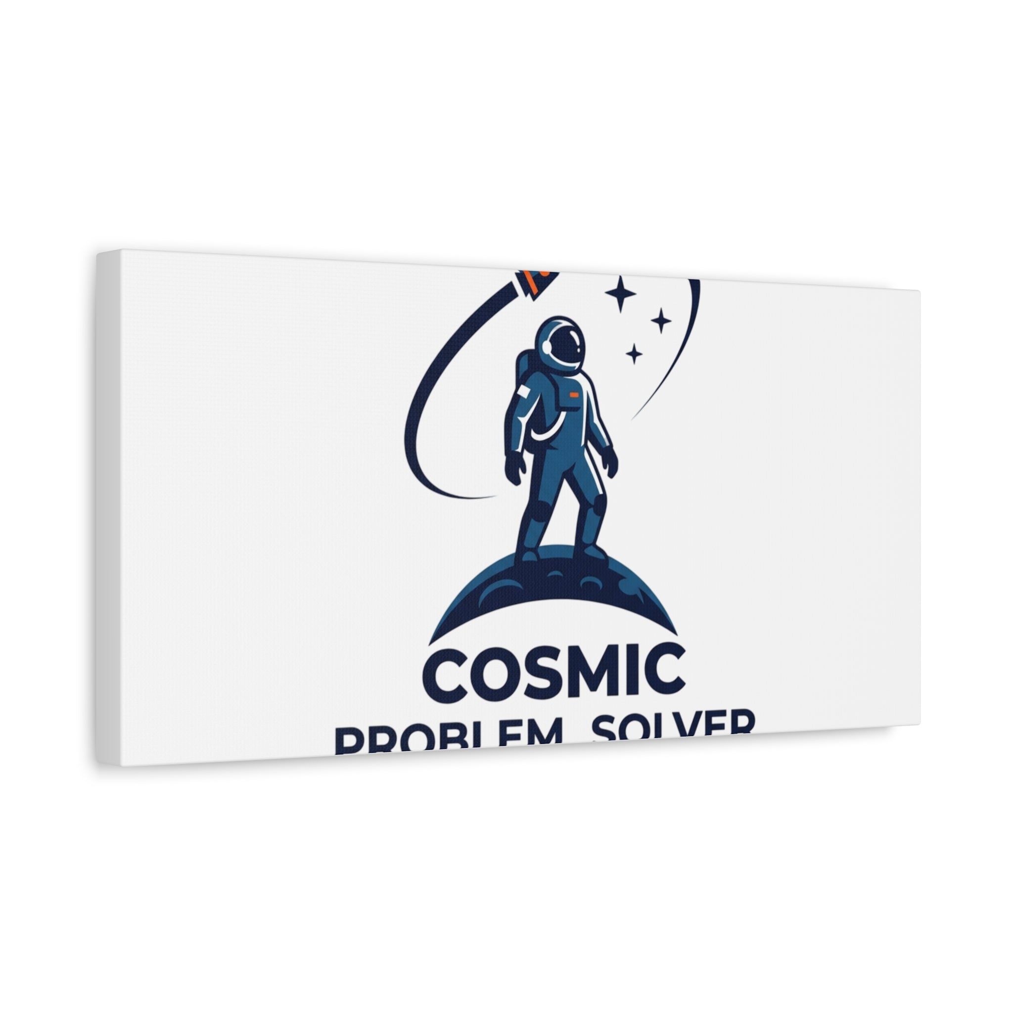 Cosmic Problem Solver Canvas | Space, Astronaut, Mission Patch