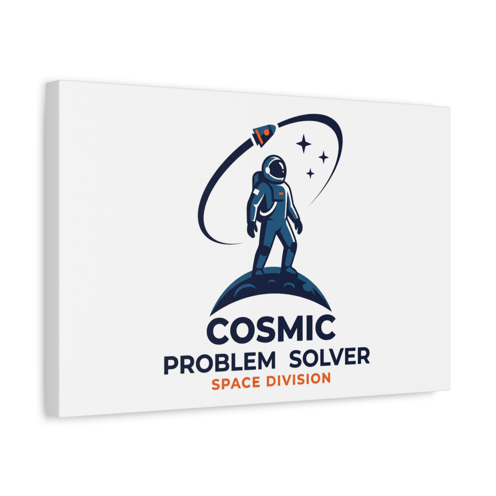 Cosmic Problem Solver Canvas | Space, Astronaut, Mission Patch