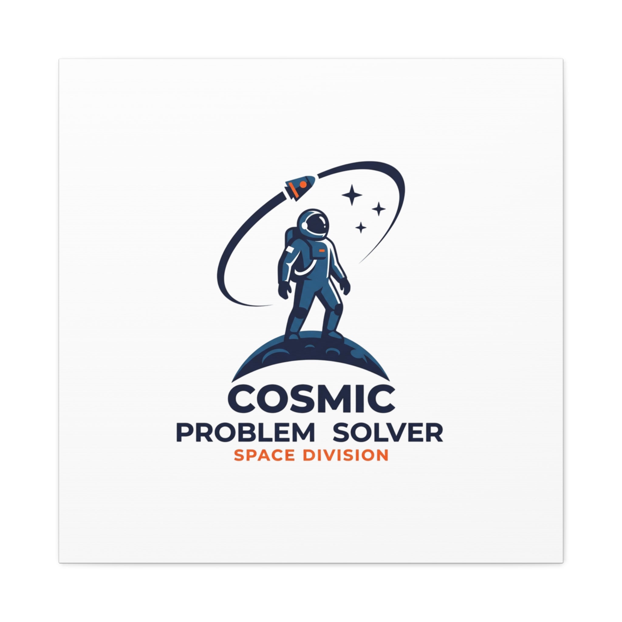 Cosmic Problem Solver Canvas | Space, Astronaut, Mission Patch