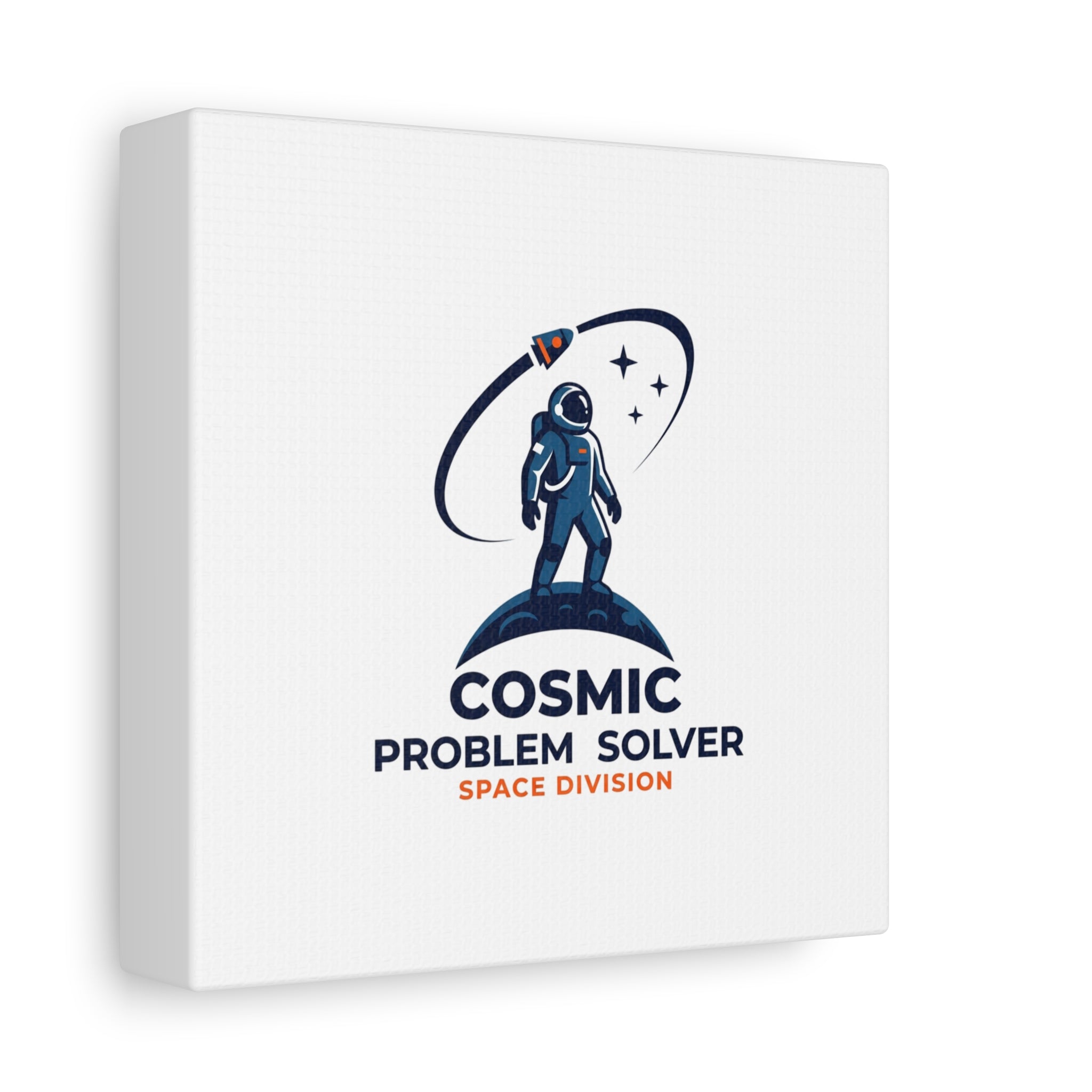 Cosmic Problem Solver Canvas | Space, Astronaut, Mission Patch