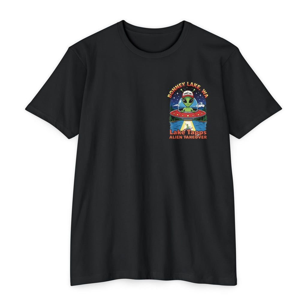 Lake Tapps Alien T-Shirt — 'Bonney Lake, WA' Lake Tapps Alien Takeover Graphic Tee