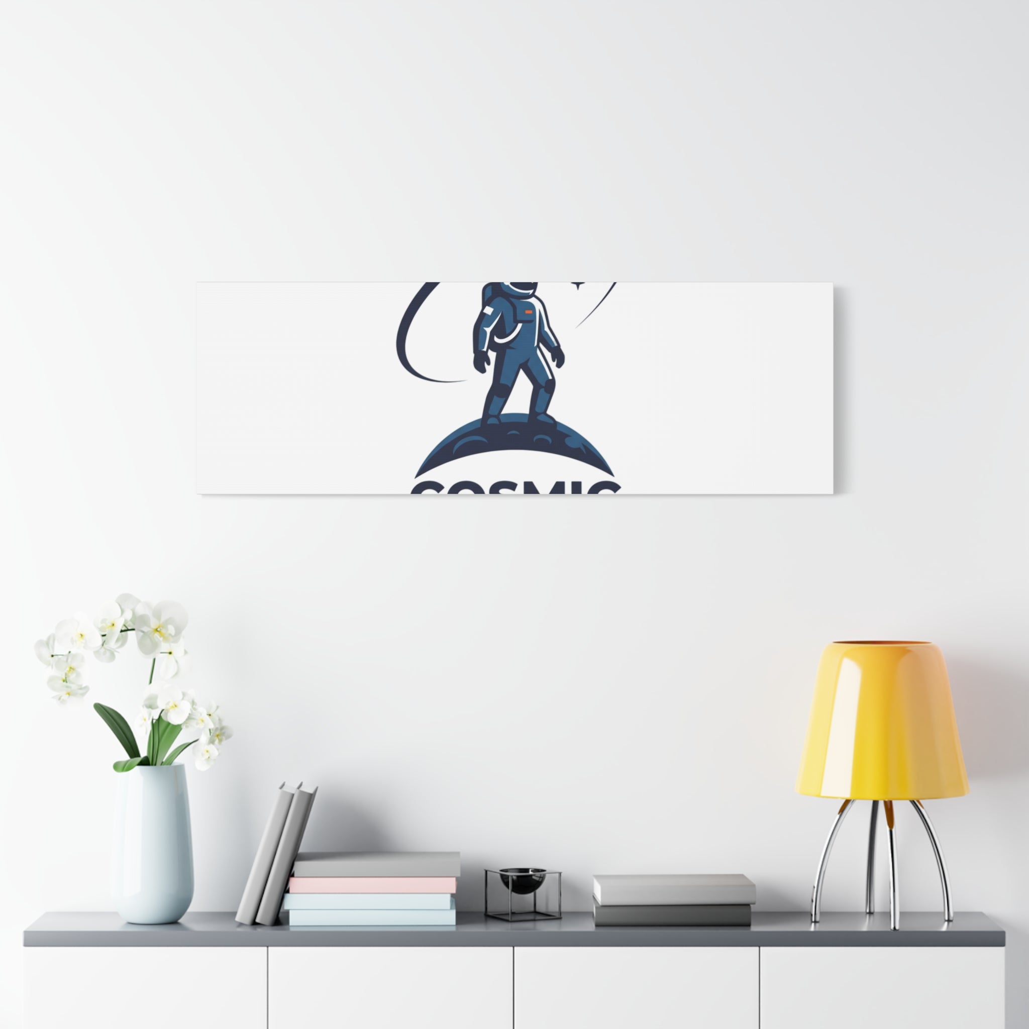 Cosmic Problem Solver Canvas | Space, Astronaut, Mission Patch