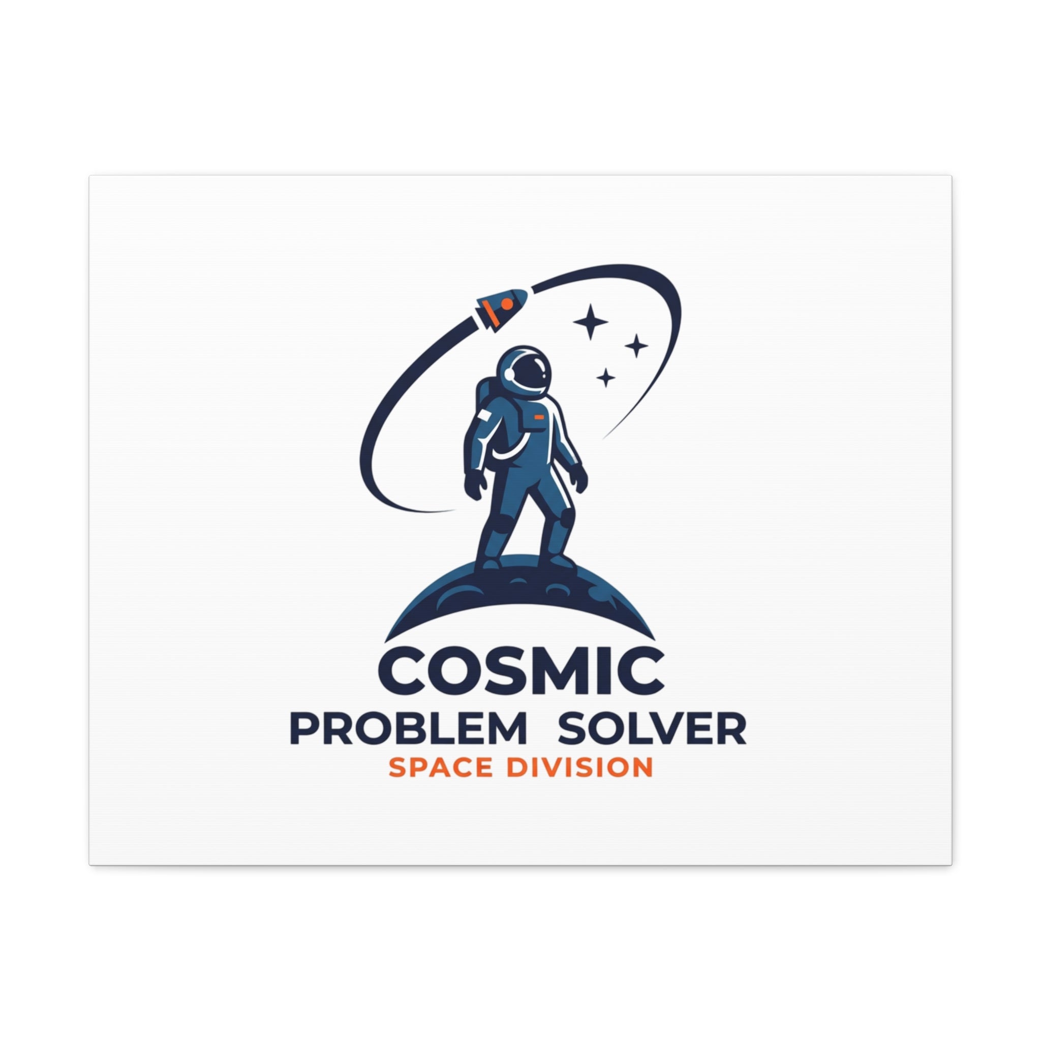 Cosmic Problem Solver Canvas | Space, Astronaut, Mission Patch