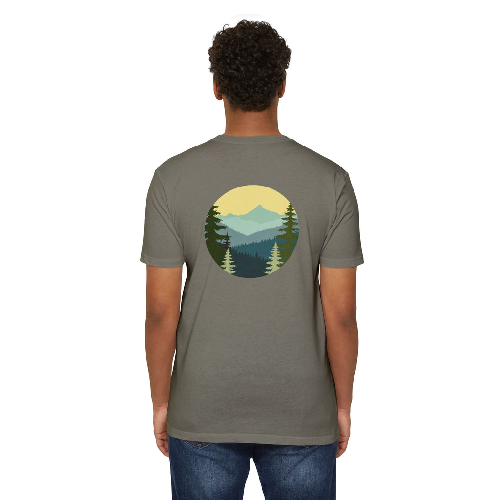 Pacific Northwest Retro Layered Mountains T-Shirt