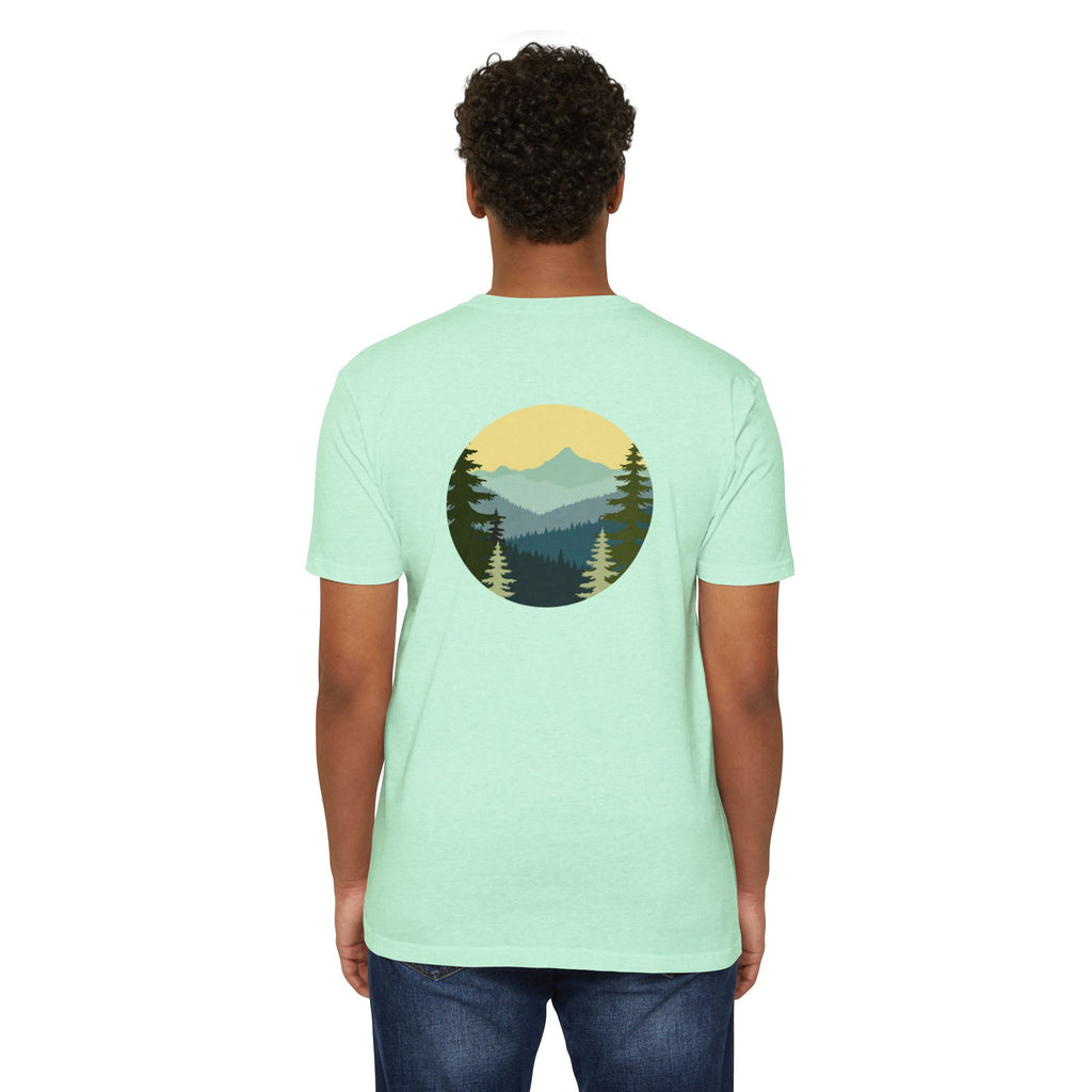 Pacific Northwest Retro Layered Mountains T-Shirt
