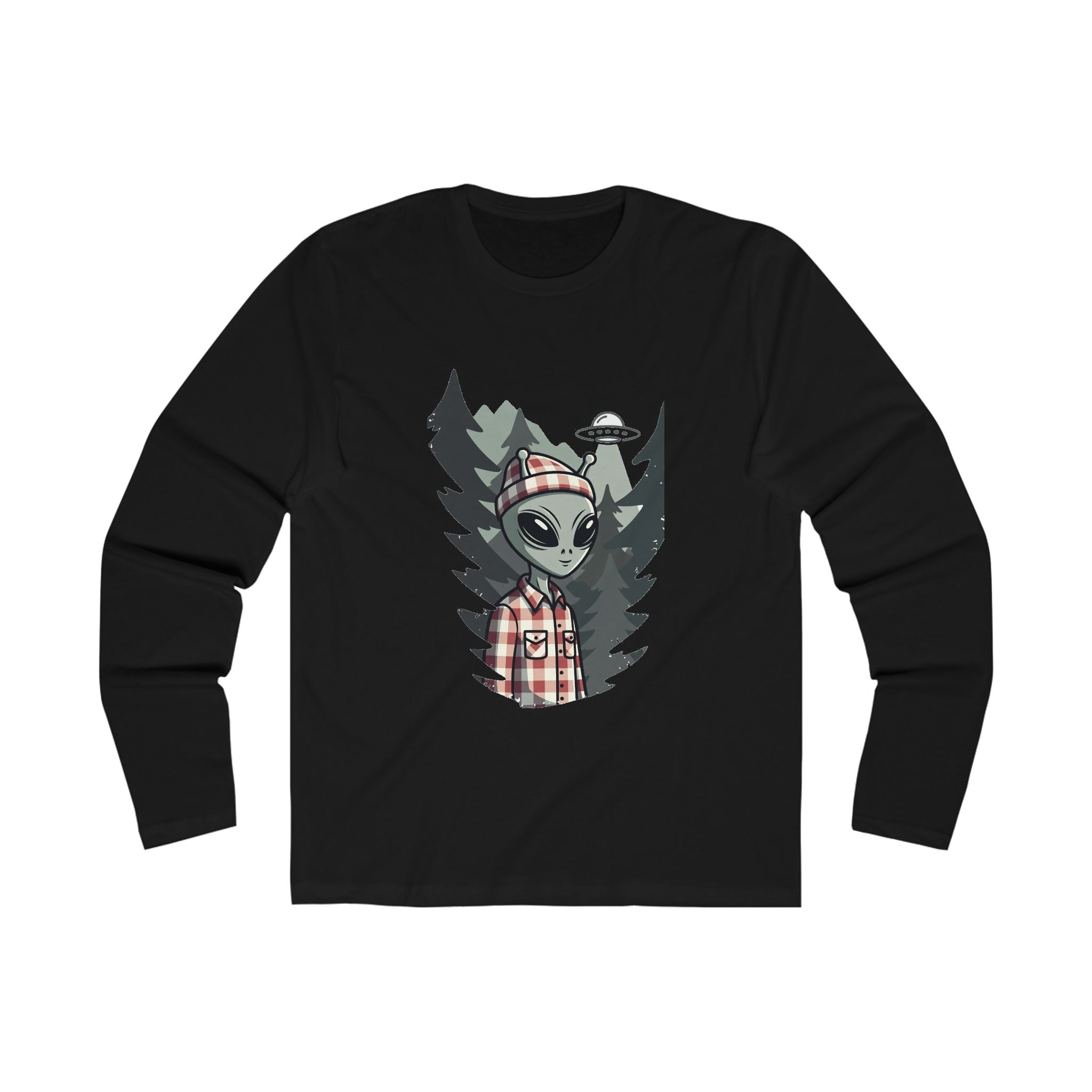 Lumberjack Alien Long Sleeve Tee