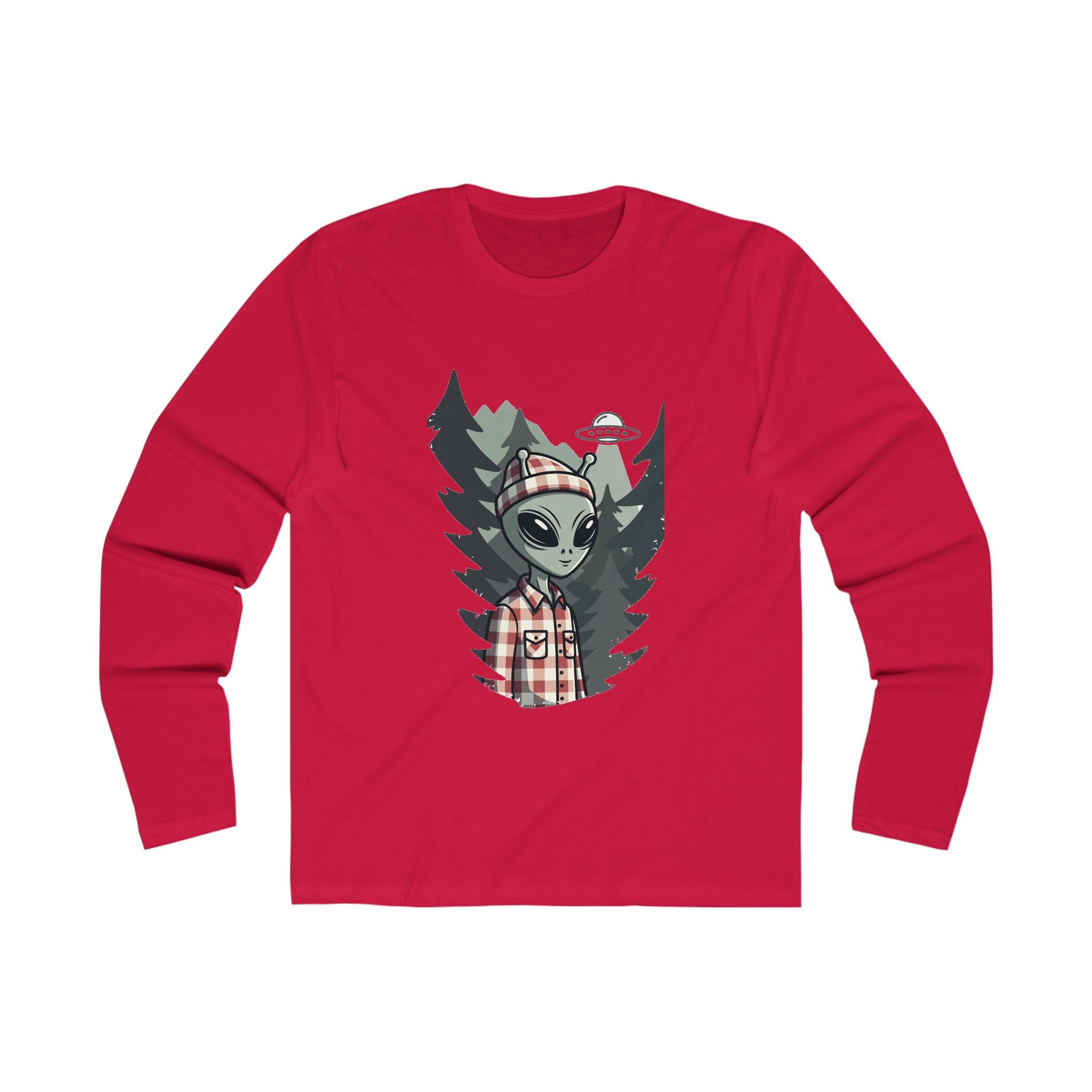 Lumberjack Alien Long Sleeve Tee