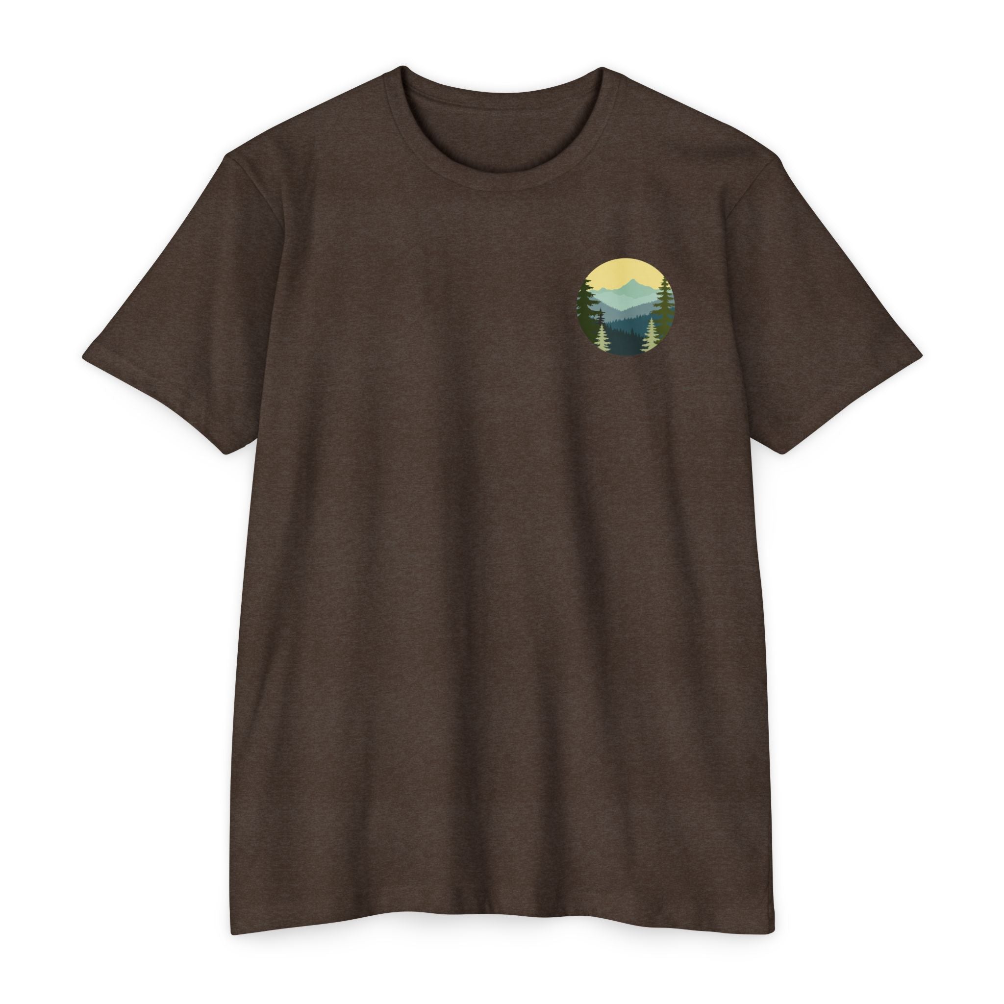 Pacific Northwest Retro Layered Mountains T-Shirt
