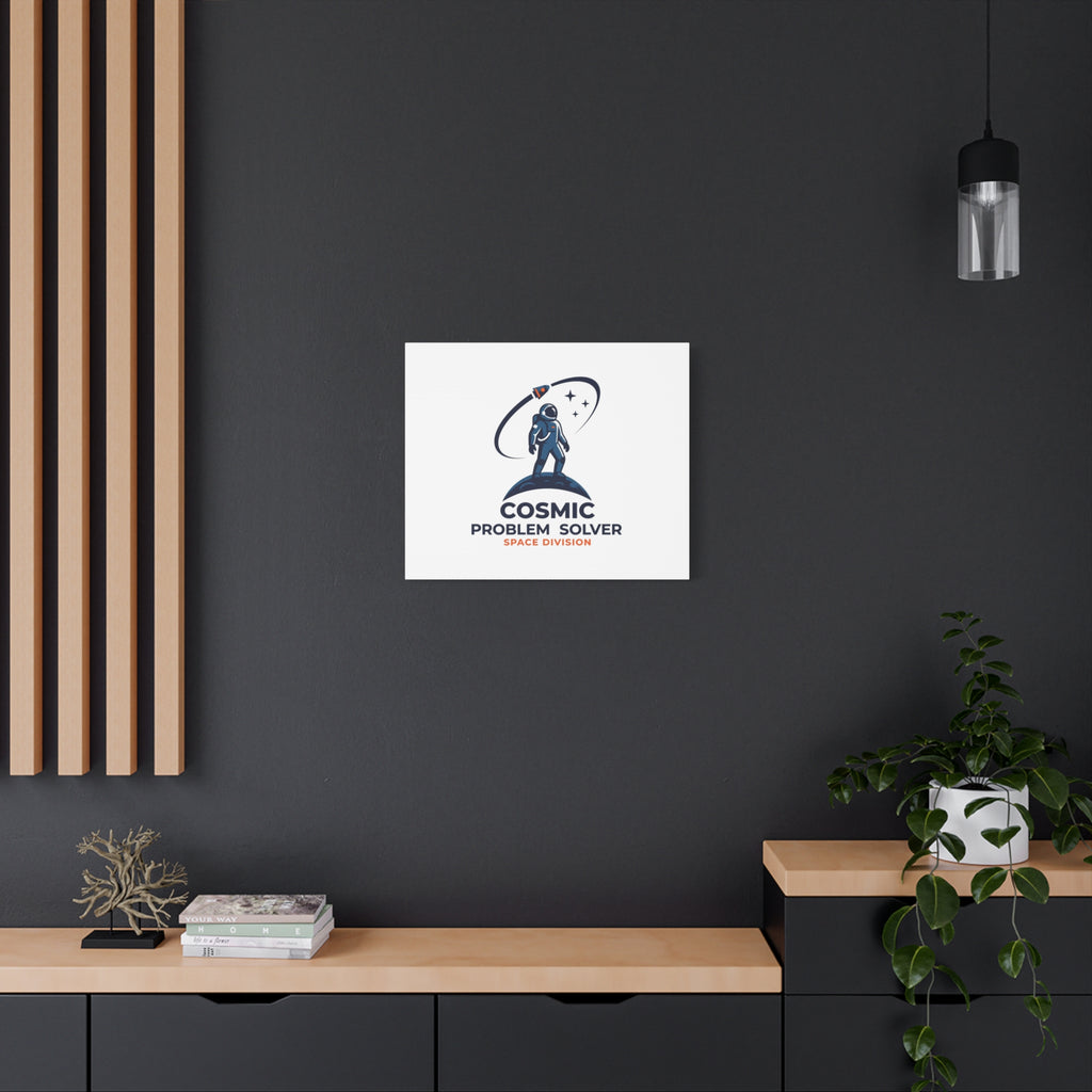 Cosmic Problem Solver Canvas | Space, Astronaut, Mission Patch