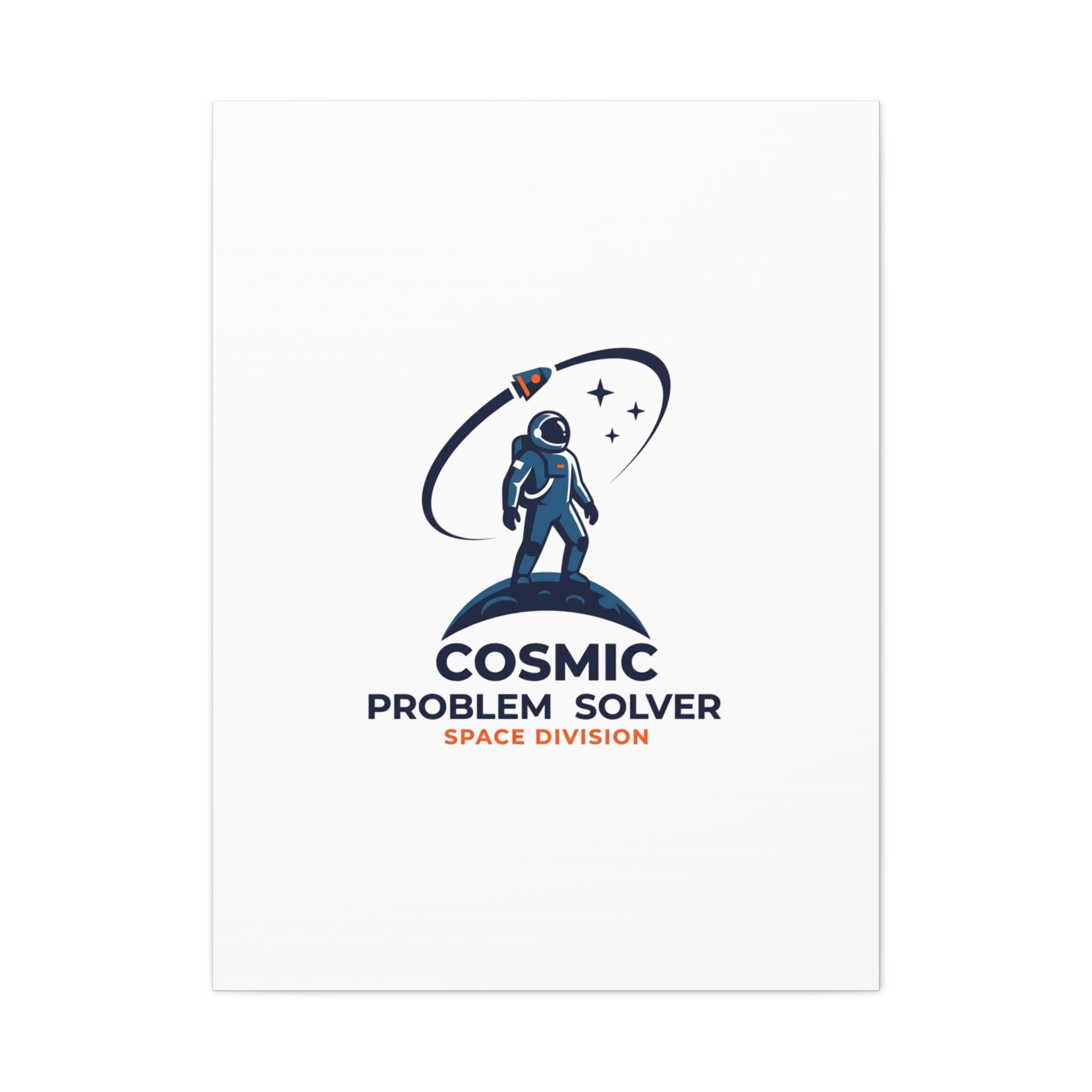 Cosmic Problem Solver Canvas | Space, Astronaut, Mission Patch