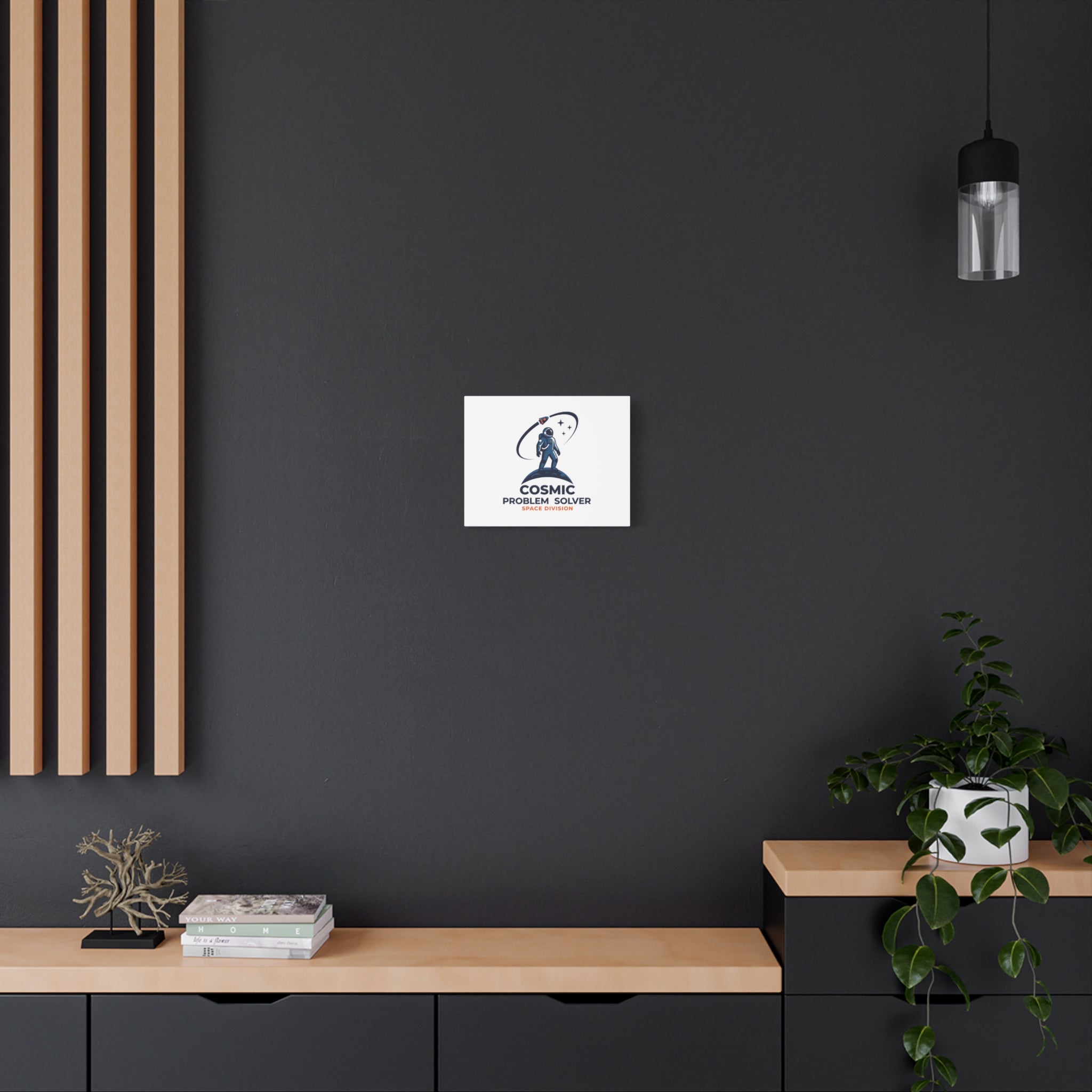 Cosmic Problem Solver Canvas | Space, Astronaut, Mission Patch