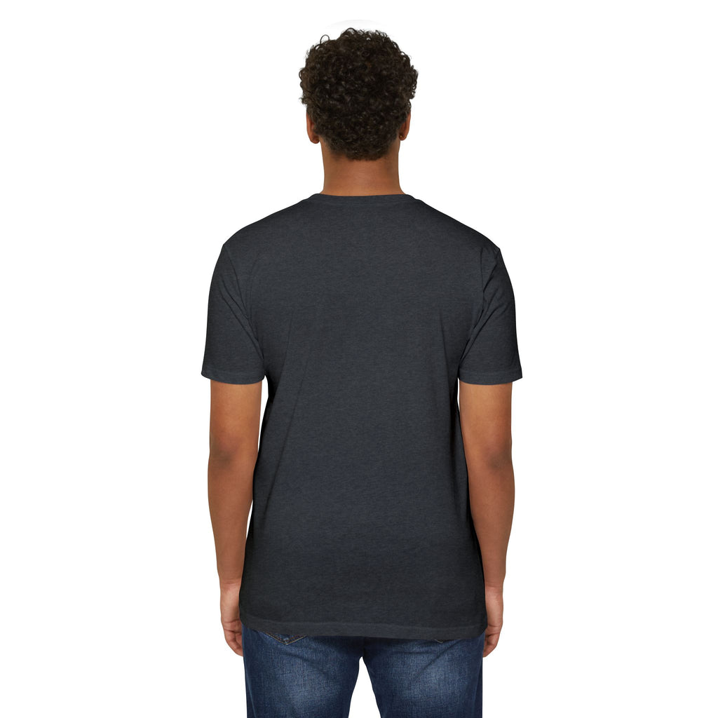 Mountain Biking Graphic T-Shirt — Scenic Forest Trail Design