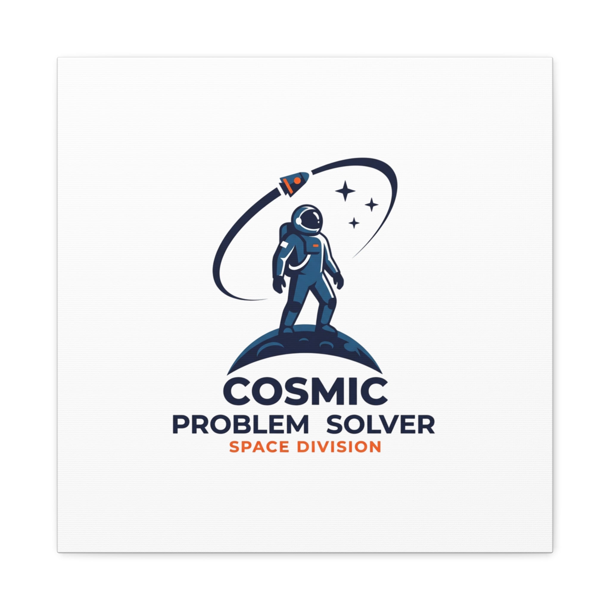 Cosmic Problem Solver Canvas | Space, Astronaut, Mission Patch