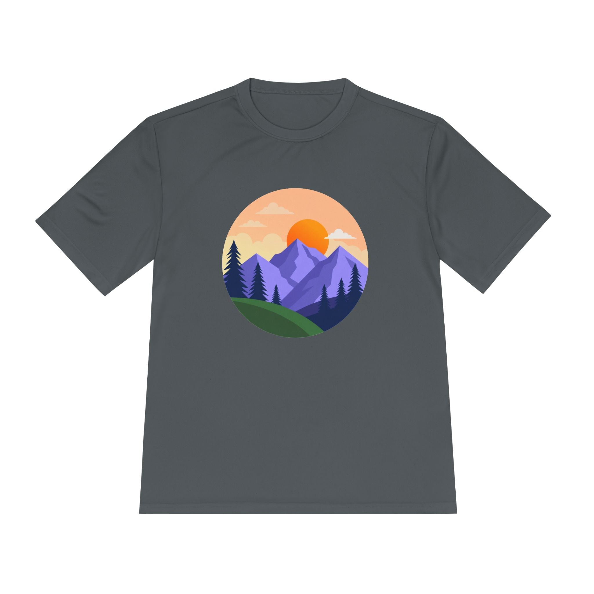 Retro PNW Tee — Colorful Pacific Northwest Graphic Shirt