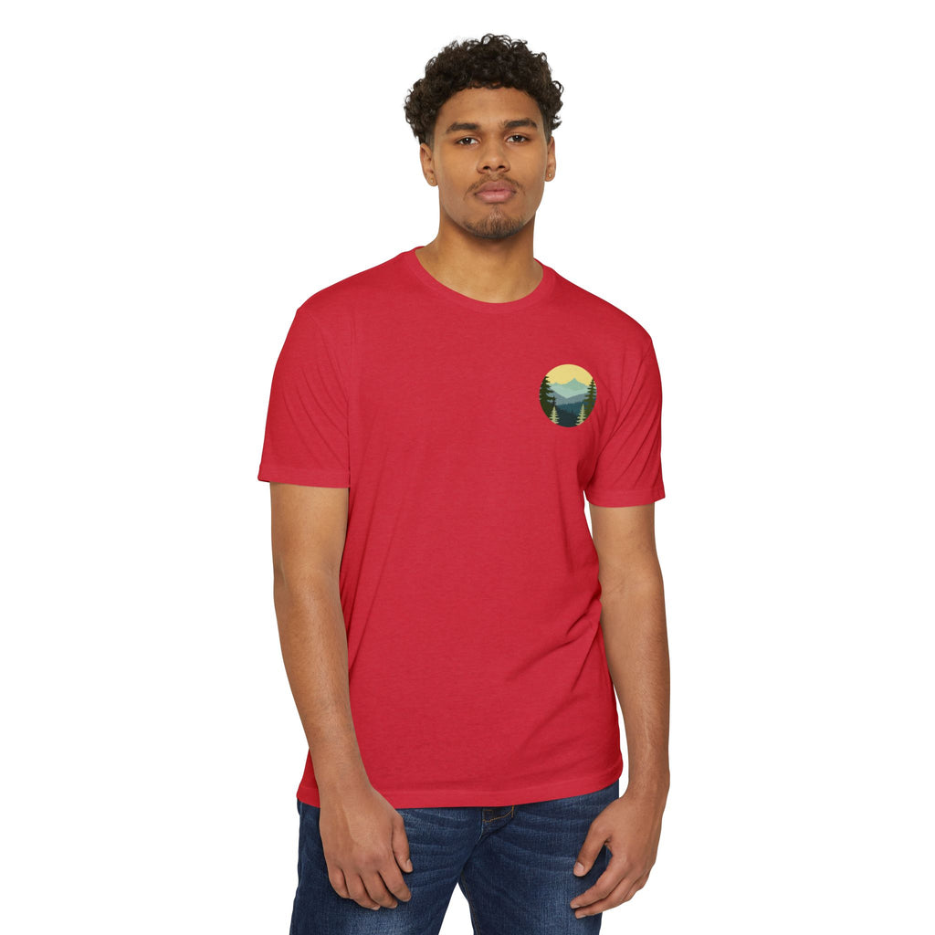 Pacific Northwest Retro Layered Mountains T-Shirt