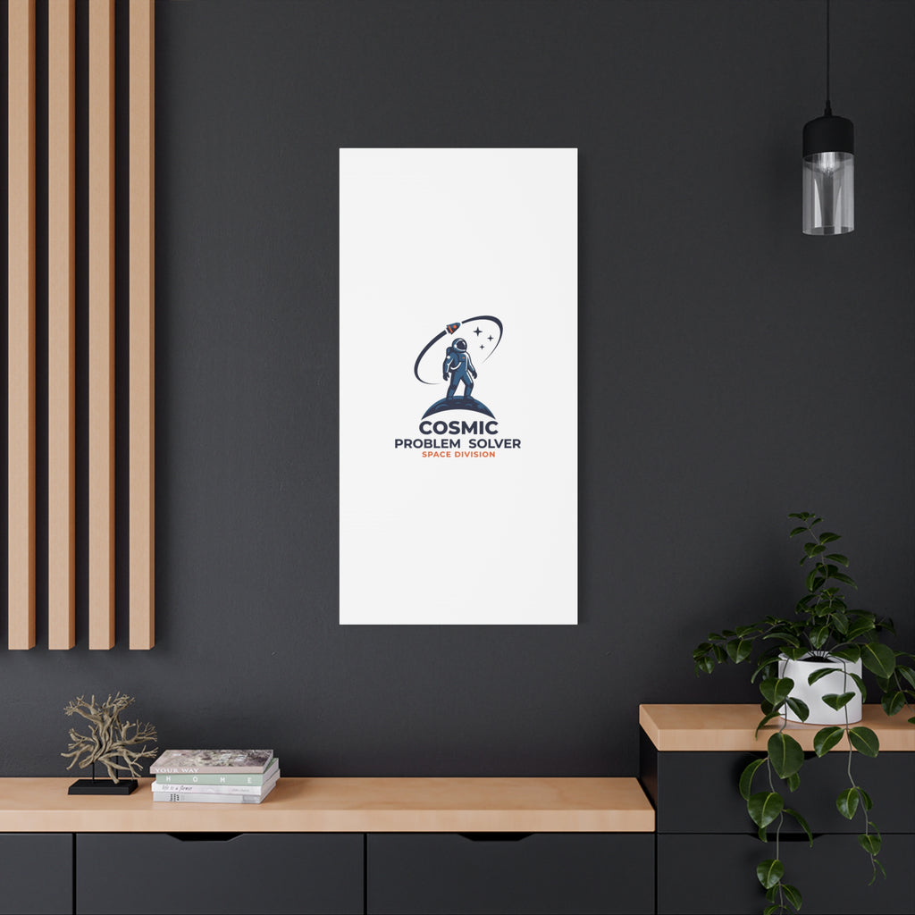 Cosmic Problem Solver Canvas | Space, Astronaut, Mission Patch