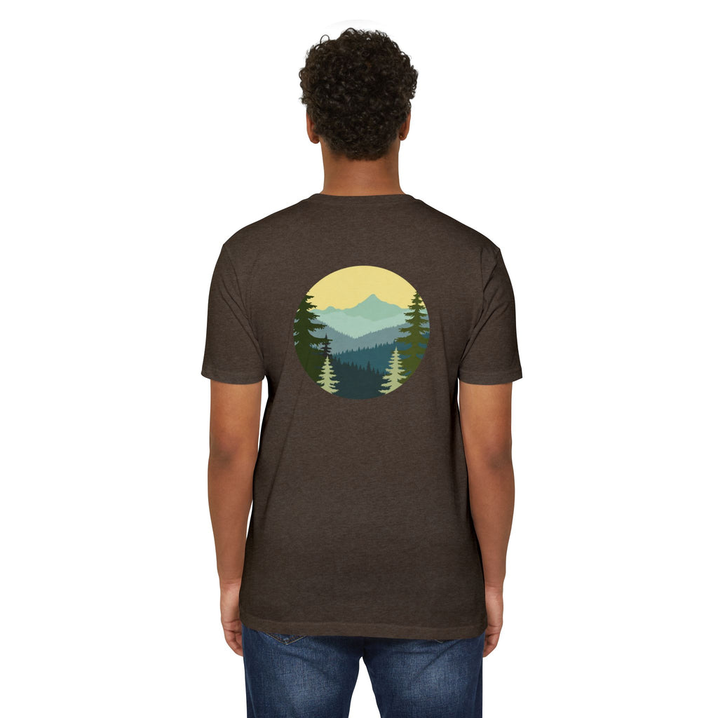 Pacific Northwest Retro Layered Mountains T-Shirt