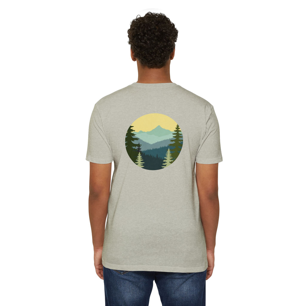 Pacific Northwest Retro Layered Mountains T-Shirt