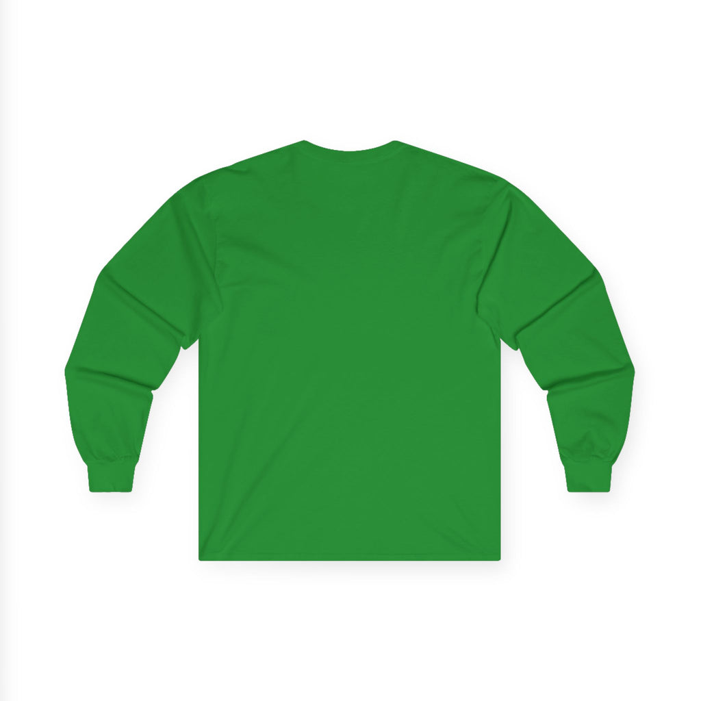 Alien Lumberjack Long Sleeve Tee — Forest UFO Graphic